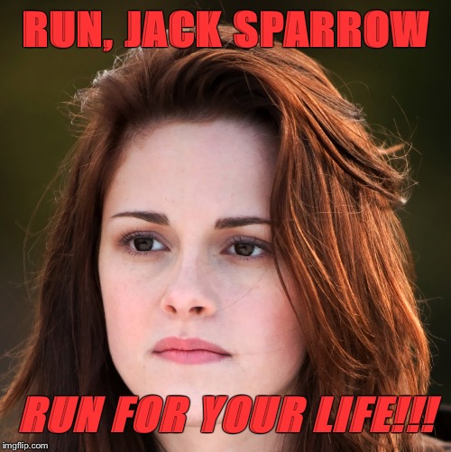 RUN, JACK SPARROW RUN FOR YOUR LIFE!!! | made w/ Imgflip meme maker