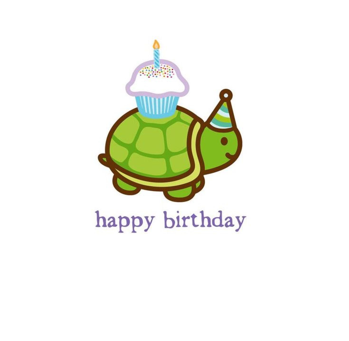 Birthday Turtle Blank Meme Template