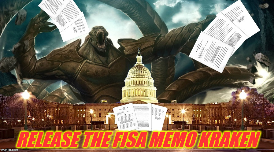 Government Surveillance Abuses - Is This America or Russia? | RELEASE THE FISA MEMO KRAKEN | image tagged in kraken,memes,government corruption,fbi,the more you know | made w/ Imgflip meme maker