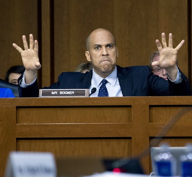 High Quality Cory Booker  Blank Meme Template