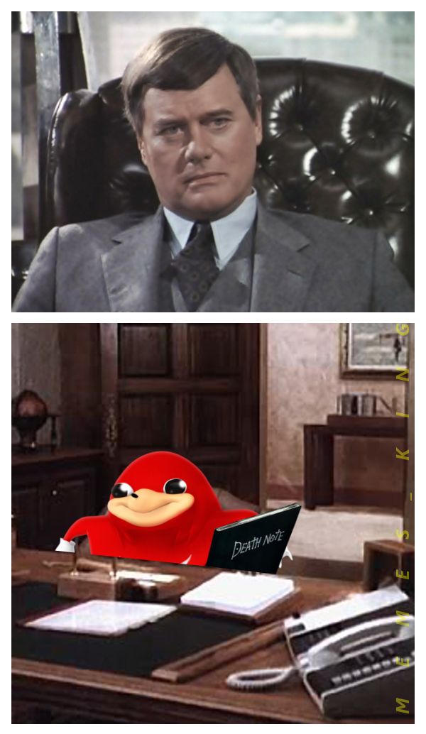 J.R. Meets Da Wei Blank Meme Template