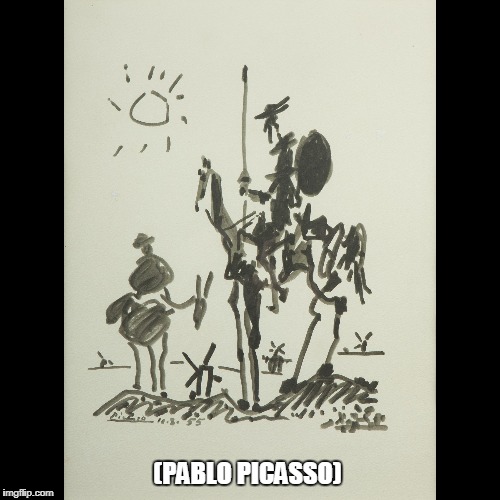 (PABLO PICASSO) | made w/ Imgflip meme maker