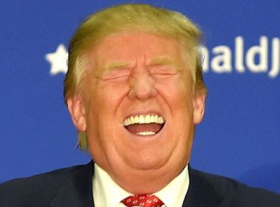 Trump laugh Blank Meme Template