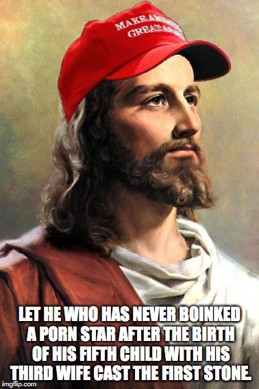 Image tagged in trump jesus,lol,funny,trump - Imgflip