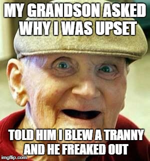 Old Man Tranny