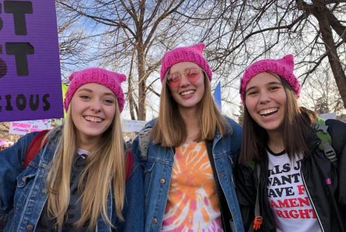 High Quality Women march Blank Meme Template