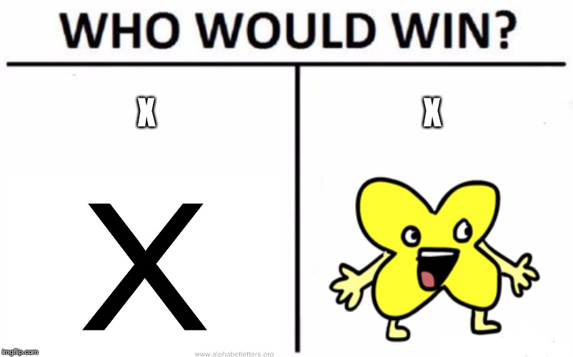 Who Would Win? Meme | X; X | image tagged in memes,who would win | made w/ Imgflip meme maker