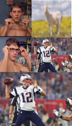 Tom Brady Goat  | image tagged in tom brady | made w/ Imgflip meme maker