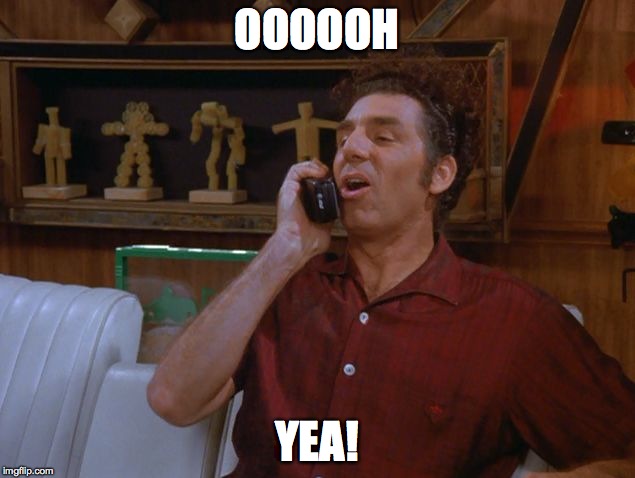 Kramer | OOOOOH; YEA! | image tagged in kramer | made w/ Imgflip meme maker