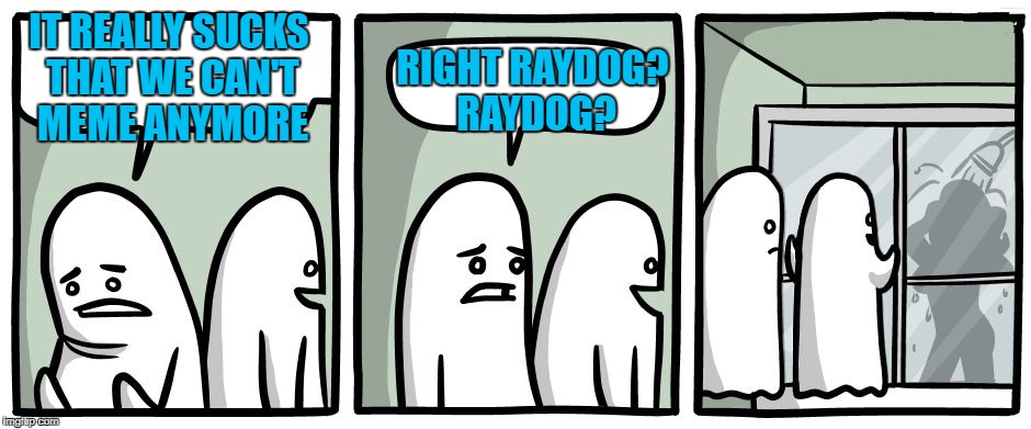 I would be a peeping ghost for sure!!! Ghost Week Jan. 21-27...A LaurynFlint Event | IT REALLY SUCKS THAT WE CAN'T MEME ANYMORE; RIGHT RAYDOG? RAYDOG? | image tagged in peeping ghost,memes,ghosts,funny,raydog,ghost week | made w/ Imgflip meme maker