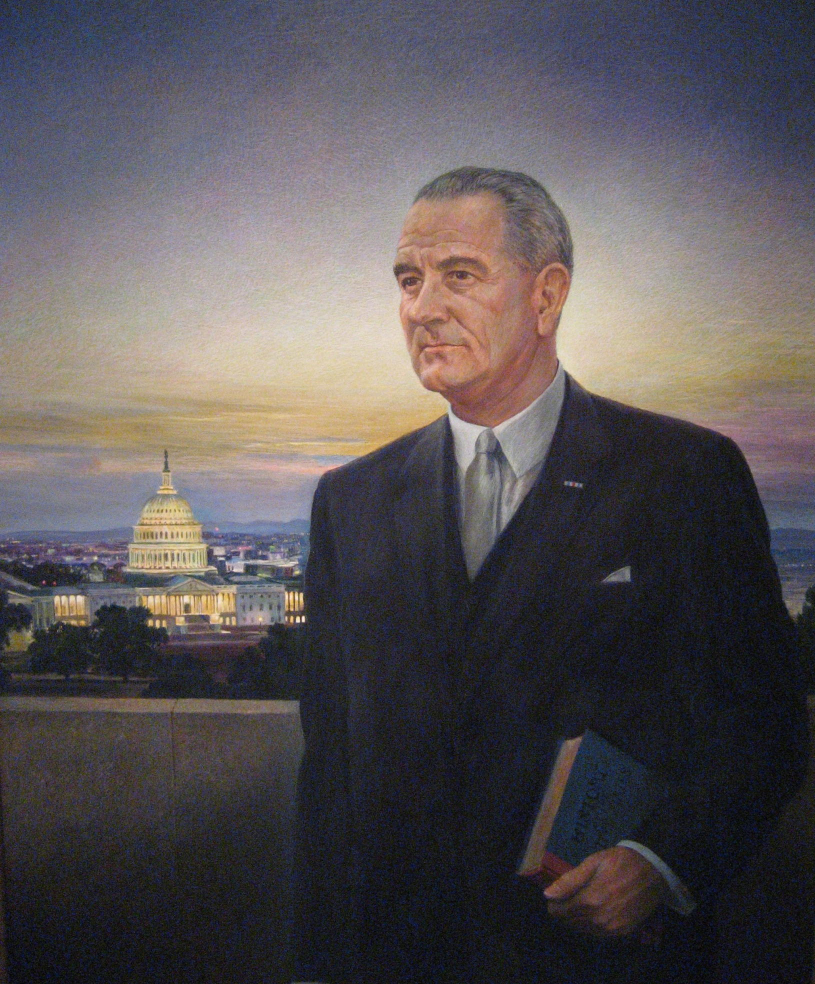 High Quality LBJ President Johnson Blank Meme Template