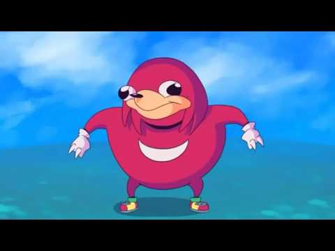 High Quality Ugandan Knuckles Blank Meme Template