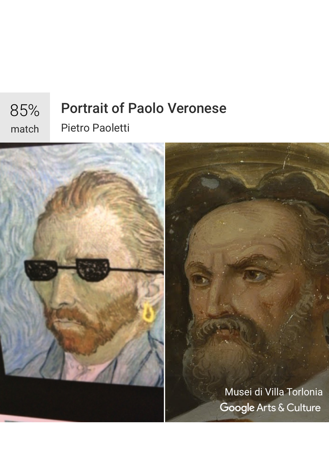 High Quality Van Gogh Google Disguise Blank Meme Template