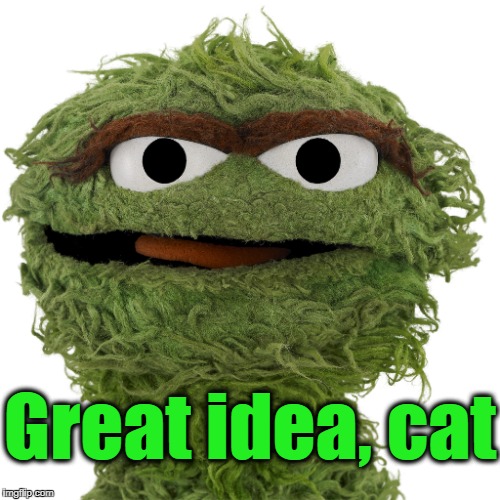 Great idea, cat | made w/ Imgflip meme maker