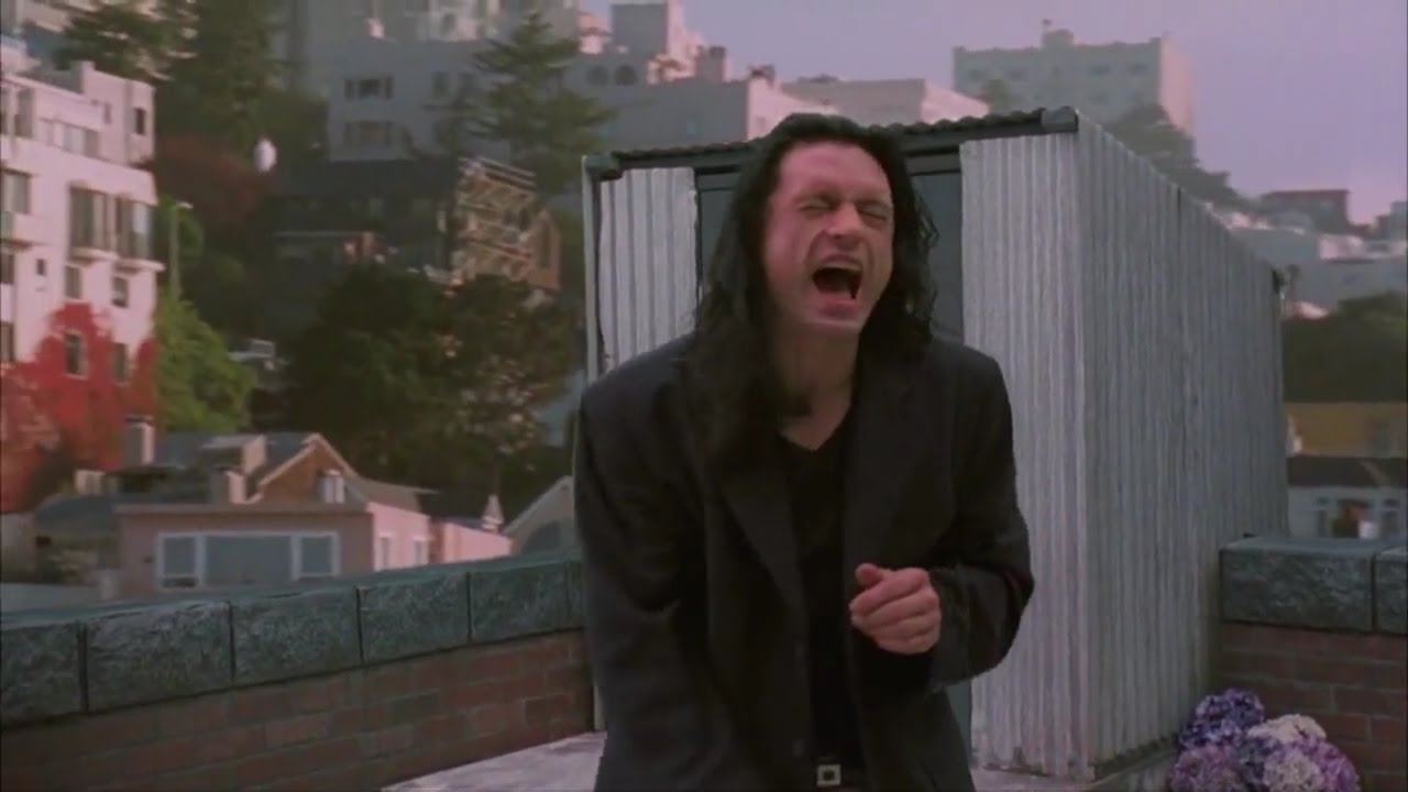 High Quality Tommy Wiseau did not hit her Blank Meme Template