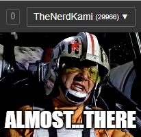 30000 Points...Almost there.... |  ALMOST...THERE | image tagged in 30k,30000,almost,there,star wars,memes | made w/ Imgflip meme maker