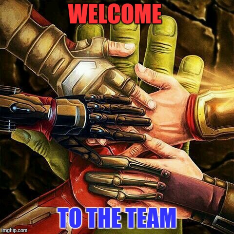 WELCOME; TO THE TEAM | made w/ Imgflip meme maker