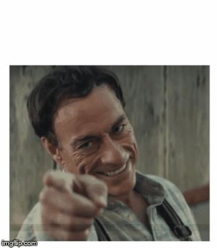 JCVD Blank Meme Template