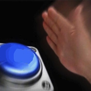 blue button meme generator