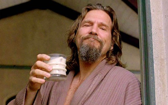 High Quality White Russian The Dude Blank Meme Template