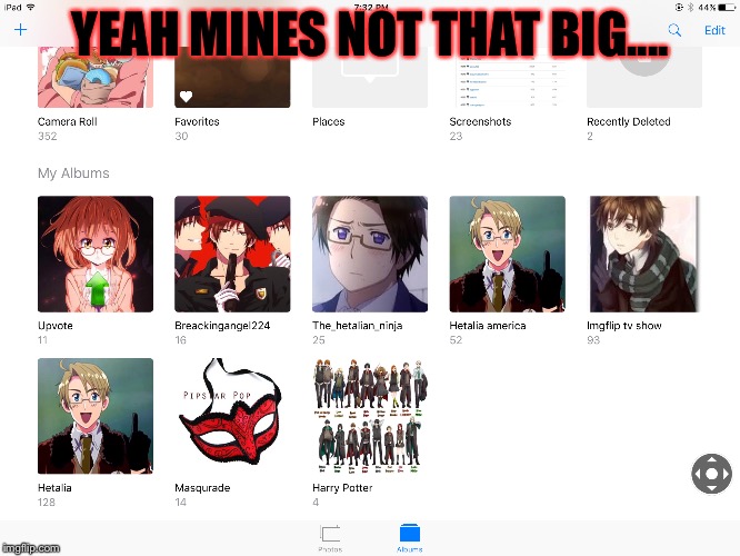 YEAH MINES NOT THAT BIG.... | made w/ Imgflip meme maker