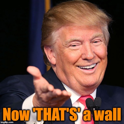 Now 'THAT'S' a wall | made w/ Imgflip meme maker
