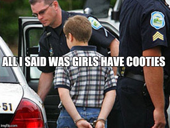 ALL I SAID WAS GIRLS HAVE COOTIES | made w/ Imgflip meme maker