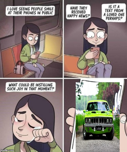 happy in public hemi cuda | image tagged in happy in public,car meme | made w/ Imgflip meme maker