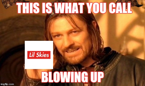 One Does Not Simply Meme | THIS IS WHAT YOU CALL; BLOWING UP | image tagged in memes,one does not simply,scumbag | made w/ Imgflip meme maker