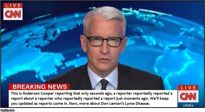 Anderson Cooper Reporting  | image tagged in cnn,anderson cooper,reporter | made w/ Imgflip meme maker