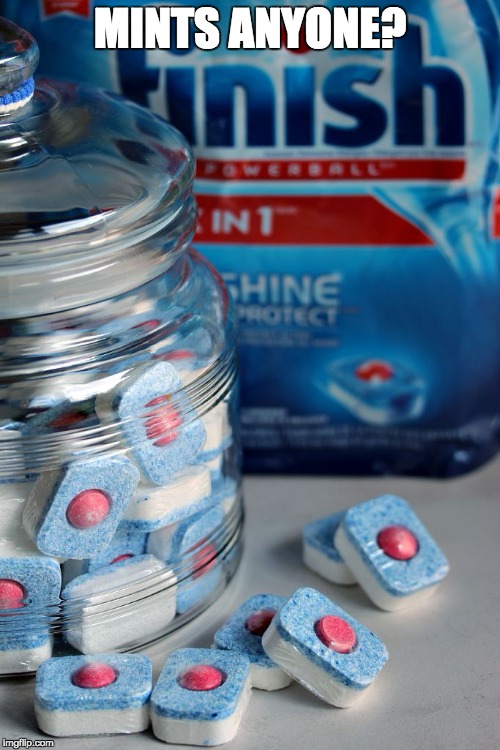Mints Anyone? | MINTS ANYONE? | image tagged in tide pods,tide pod challenge | made w/ Imgflip meme maker