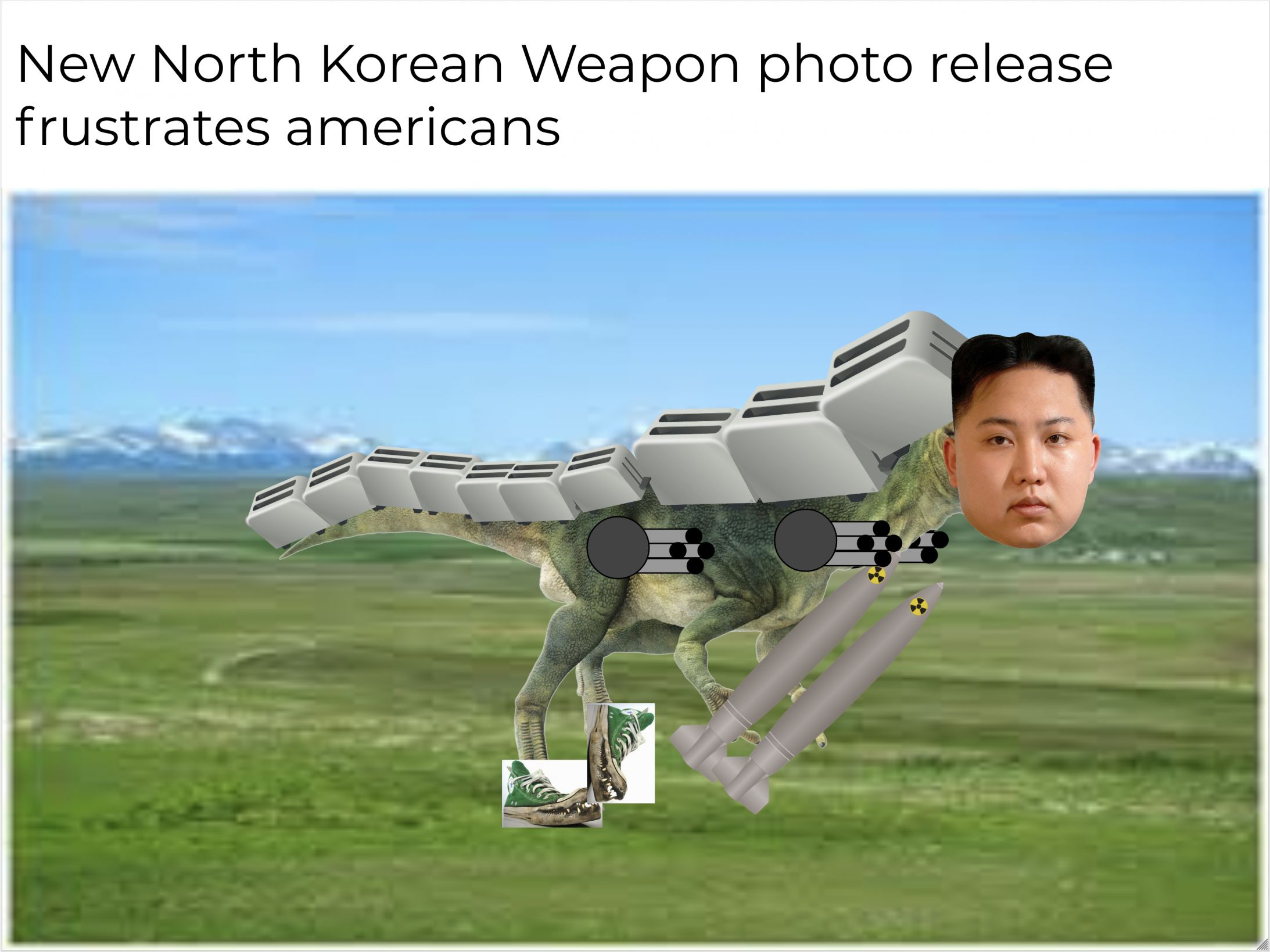 north korea legitimate weapons Blank Meme Template