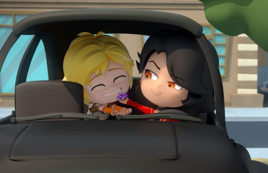 High Quality Rwby Cinder and Jaune Blank Meme Template