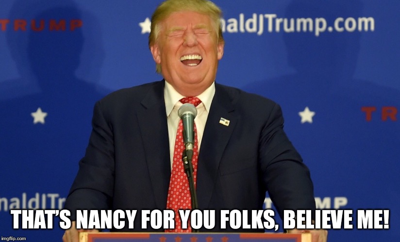 THAT’S NANCY FOR YOU FOLKS, BELIEVE ME! | made w/ Imgflip meme maker