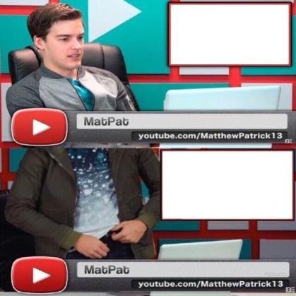 Matpat Blank Meme Template