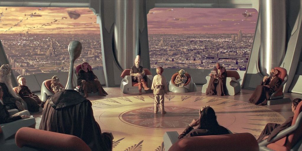 Anakin Skywalker Jedi Council Blank Meme Template