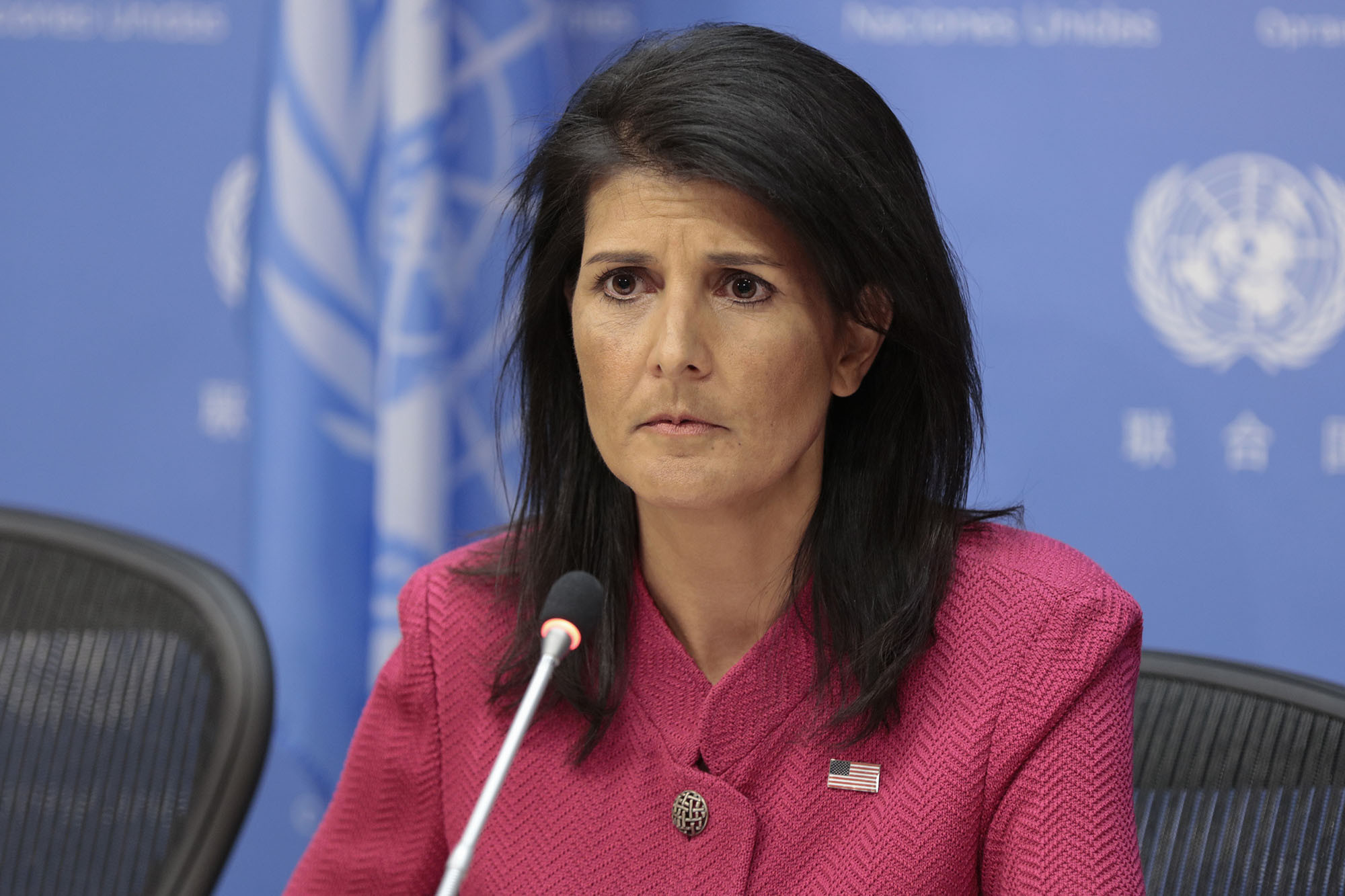 Nikki Haley lacks sense of humor Blank Meme Template