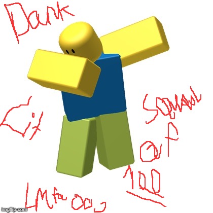 Roblox dab | image tagged in roblox dab | made w/ Imgflip meme maker