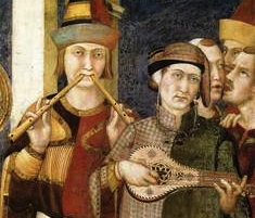 Medieval Musicians Blank Meme Template