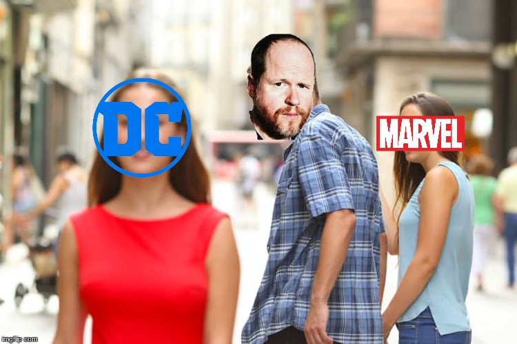 Recap of Justice League reshoot negotiations. | image tagged in justice league,dc,marvel,dceu,mcu,joss weadon | made w/ Imgflip meme maker