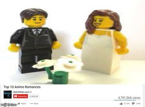 Top 10 Anime Romances | image tagged in memes | made w/ Imgflip meme maker