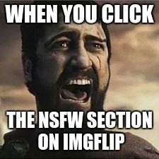 It's True | WHEN YOU CLICK; THE NSFW SECTION ON IMGFLIP | image tagged in confused screaming | made w/ Imgflip meme maker
