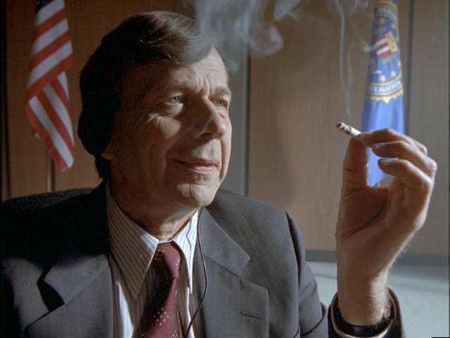 Cigarette Smoking Man Blank Meme Template