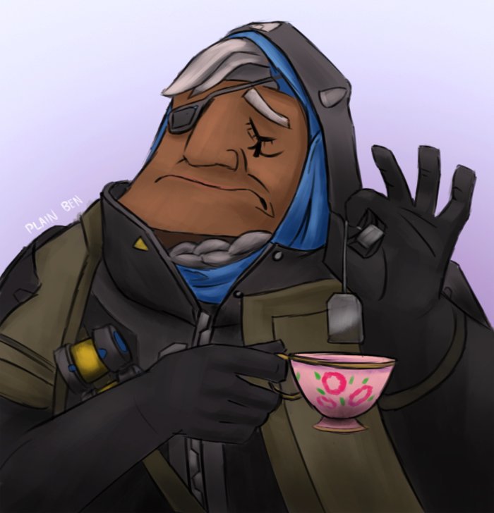 Ana Amari Just Right Blank Meme Template