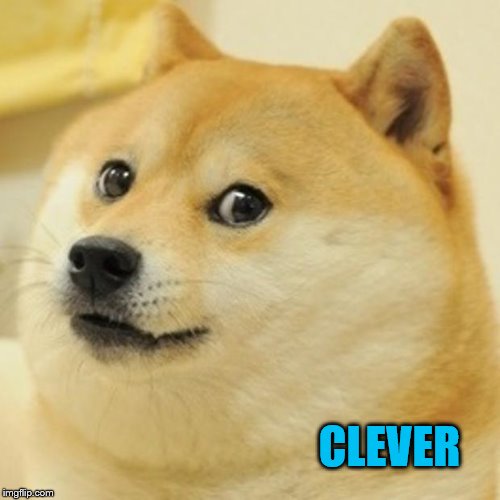 Doge Meme | CLEVER | image tagged in memes,doge | made w/ Imgflip meme maker