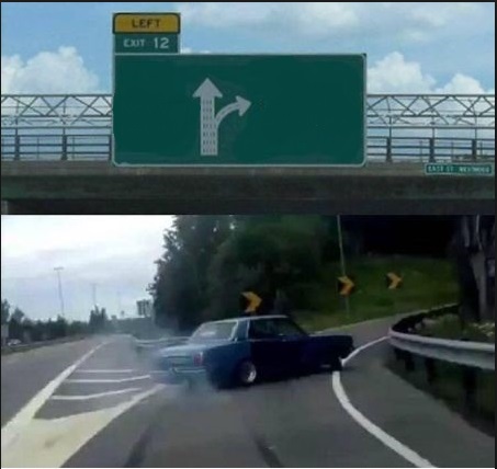 High Quality Highway Blank Meme Template