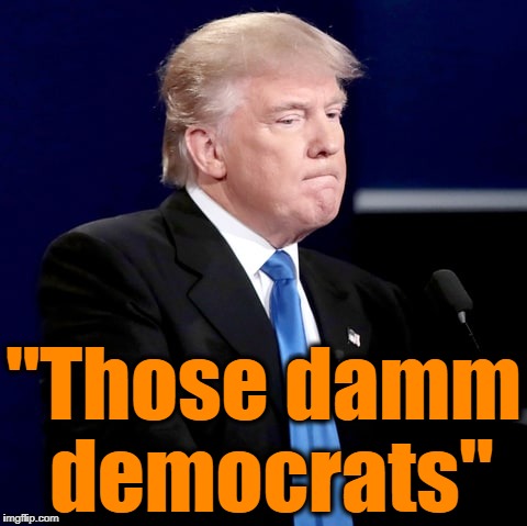 "Those damm democrats" | made w/ Imgflip meme maker