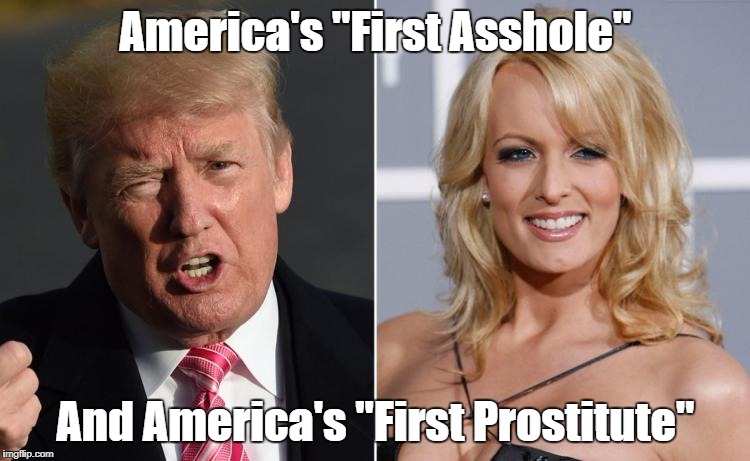 America's "First Asshole" And America's "First Prostitute" | made w/ Imgflip meme maker