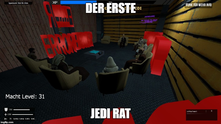 DER ERSTE; JEDI RAT | made w/ Imgflip meme maker