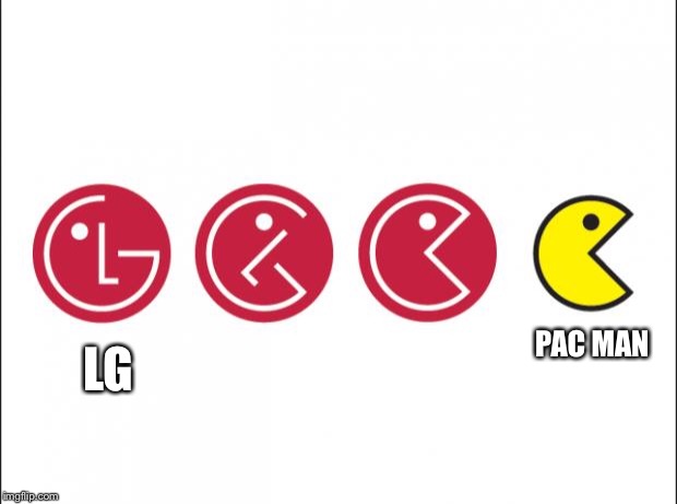 LG Pac-Man | LG; PAC MAN | image tagged in lg pac-man,lg | made w/ Imgflip meme maker